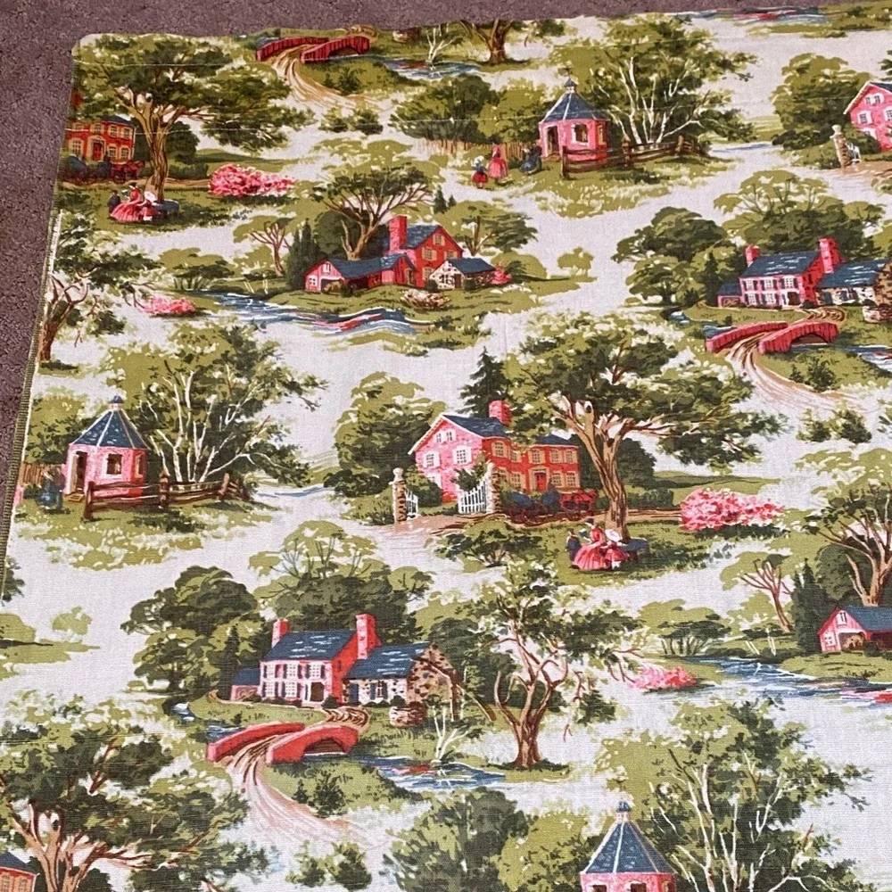 Scenic Countryside Curtain Cottage Core Prairie